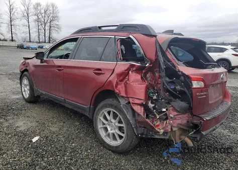 2017 Subaru Outback 2.5I Limited z USA, uszkodzony, nr VIN 4S4BSANC8H3252645